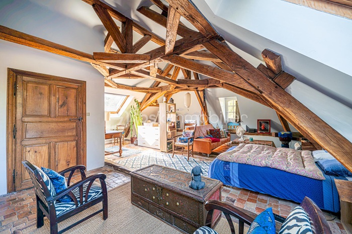 achat vente Prieuré a vendre  , dépendance, vivier, puits Saint-Vincent-Du-Lorouer ,  entre Tours et Le Mans, à 30 min circuit (Paris 2h30) SARTHE PAYS DE LA LOIRE