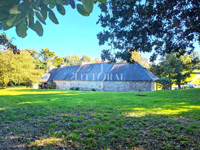 achat vente Longère Bretonne a vendre  restaurée , dépendance Finistère , au cœur d’un parc paysager FINISTERE BRETAGNE