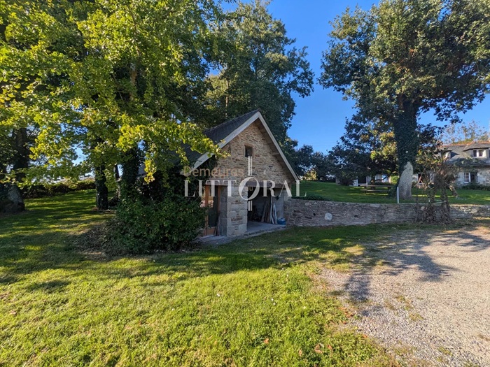 achat vente Longère Bretonne a vendre  restaurée , dépendance Finistère , au cœur d’un parc paysager FINISTERE BRETAGNE
