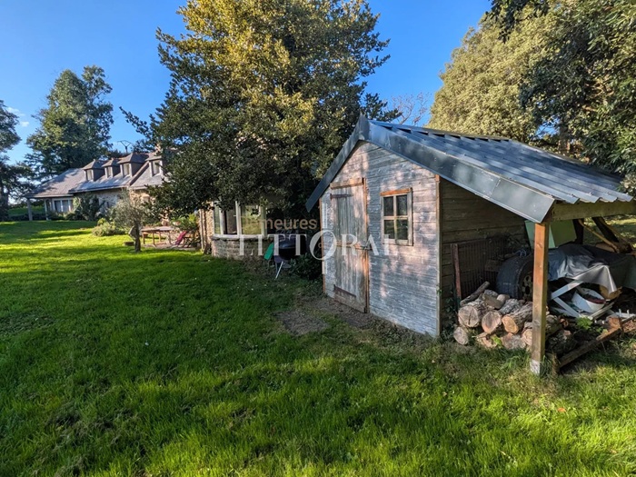 achat vente Longère Bretonne a vendre  restaurée , dépendance Finistère , au cœur d’un parc paysager FINISTERE BRETAGNE