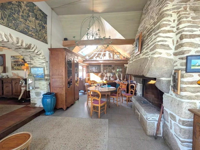 achat vente Longère Bretonne a vendre  restaurée , dépendance Finistère , au cœur d’un parc paysager FINISTERE BRETAGNE