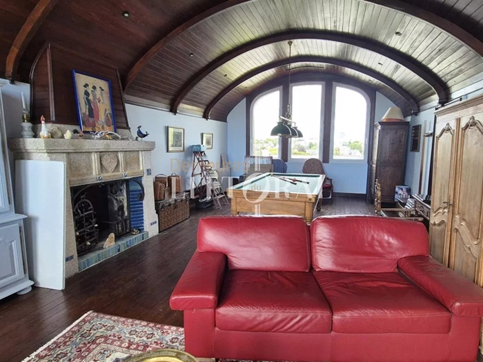 achat vente Villa balnéaire a vendre  , dépendance, studio indépendant Clohars-Carnoët , sur un coteau, surplombant l'océan FINISTERE BRETAGNE
