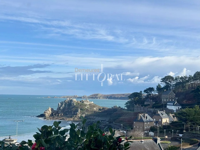 achat vente Maison de pécheur a vendre  , garage Perros-Guirec , sur les hauteurs, vue mer COTES D'ARMOR BRETAGNE