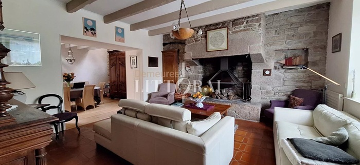 achat vente Propriété de Charme a vendre  , dépendances Ploumilliau , cœur de village, à 10mn des plages, 5mn TGV COTES D'ARMOR BRETAGNE