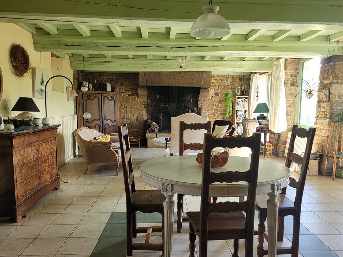 achat vente Propriété rustique a vendre  , deuxième maison de 70 m2, dépendances Sourdeval , à 7 mn MANCHE NORMANDIE