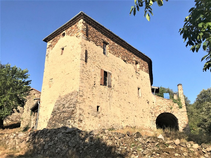 achat vente Maison ancienne a vendre  cévenole , dépendances Saint-Roman de Codières , en bordure de hameau GARD LANGUEDOC ROUSSILLON