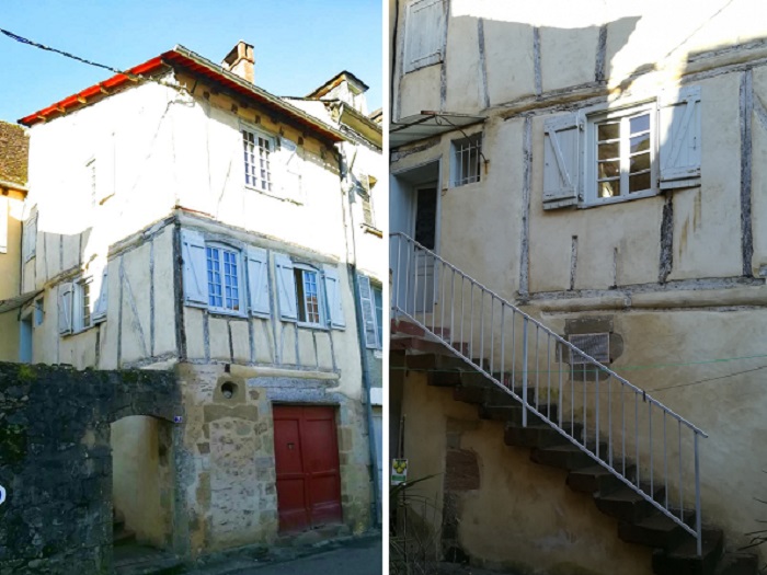 achat vente Maison rustique a vendre  à colombages  Beaulieu sur Dordogne  CORREZE LIMOUSIN