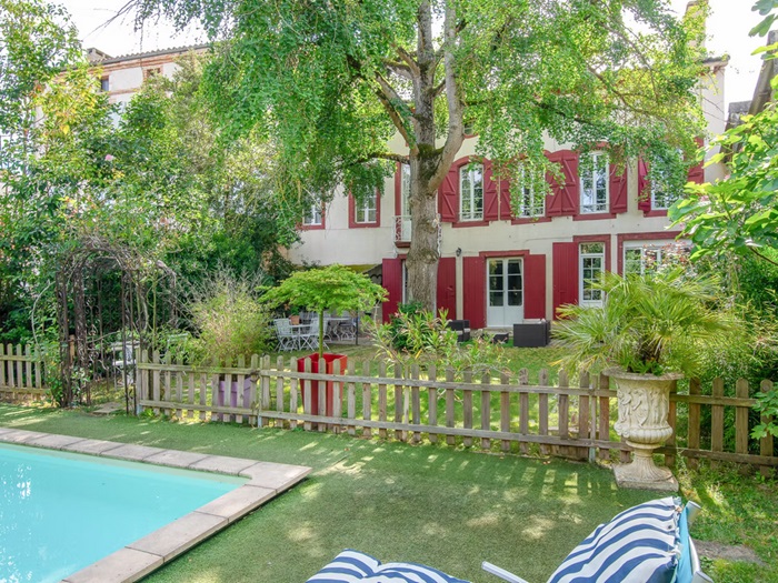 achat vente Maison de Maître a vendre  , cabane de jardin, piscine Beaumont de Lomagne , centre ville historique TARN ET GARONNE MIDI PYRENEES