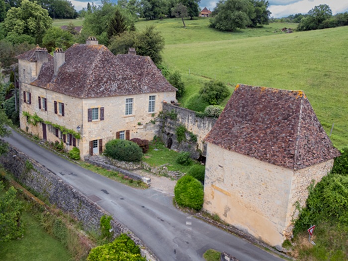 achat vente Maison de Maître a vendre  , dépendance Cause de Clerans , entre Bergerac et Lalinde, avec vue DORDOGNE AQUITAINE
