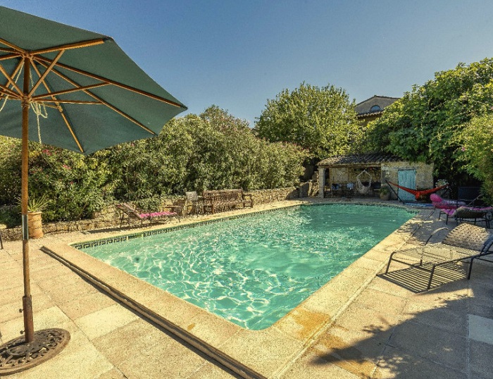 achat vente Mas provençal a vendre , ancien corps de ferme , dépendances, piscine Cardet , à 15 mn d'Anduze GARD LANGUEDOC ROUSSILLON