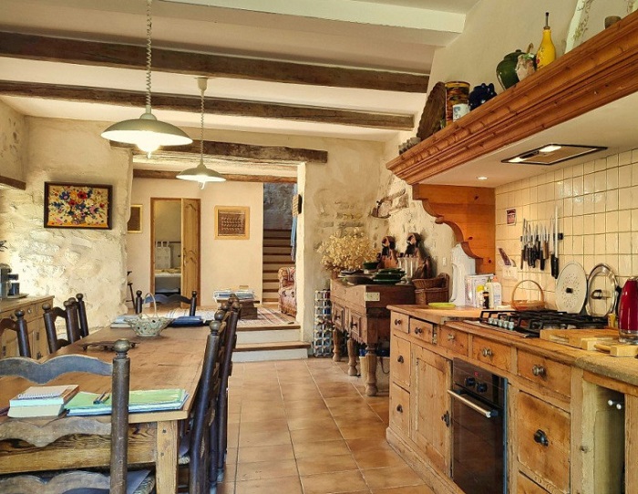 achat vente Mas provençal a vendre , ancien corps de ferme , dépendances, piscine Cardet , à 15 mn d'Anduze GARD LANGUEDOC ROUSSILLON