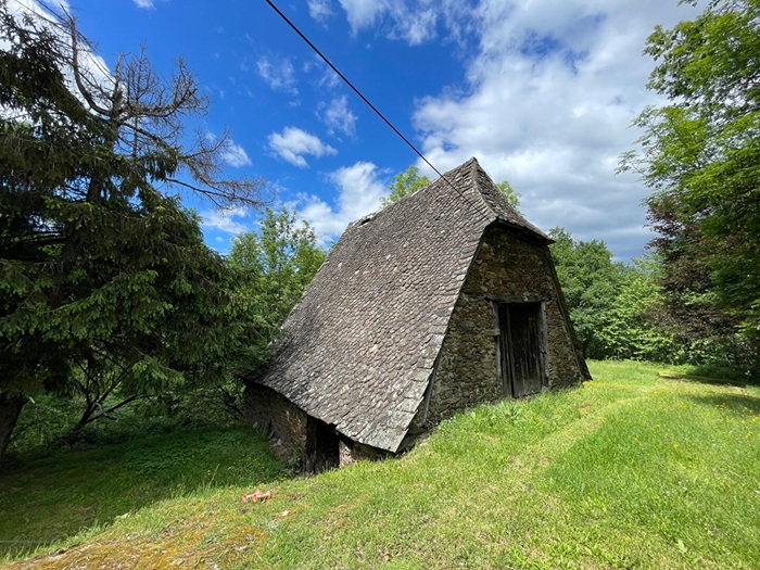 achat vente Ancien Corps de ferme Authentique a vendre  restauré , dépendances, gîtes Lapeyrugue , à 40mn Aurillac, cadre idyllique, sans voisins CANTAL AUVERGNE