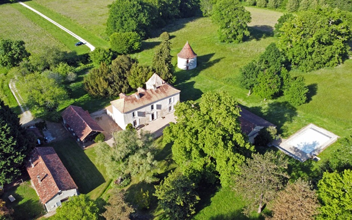 achat vente Maison de Maître a vendre  , dépendances, piscine Douchapt , à 20 mn Périgueux, en campagne sans nuisances DORDOGNE AQUITAINE